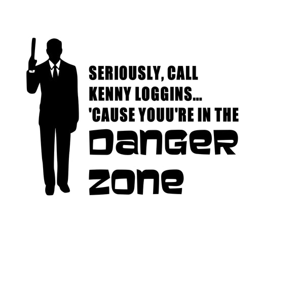 Archer | Call Kenny Loggins, Danger Zone Digital DXF | PNG | SVG Files!