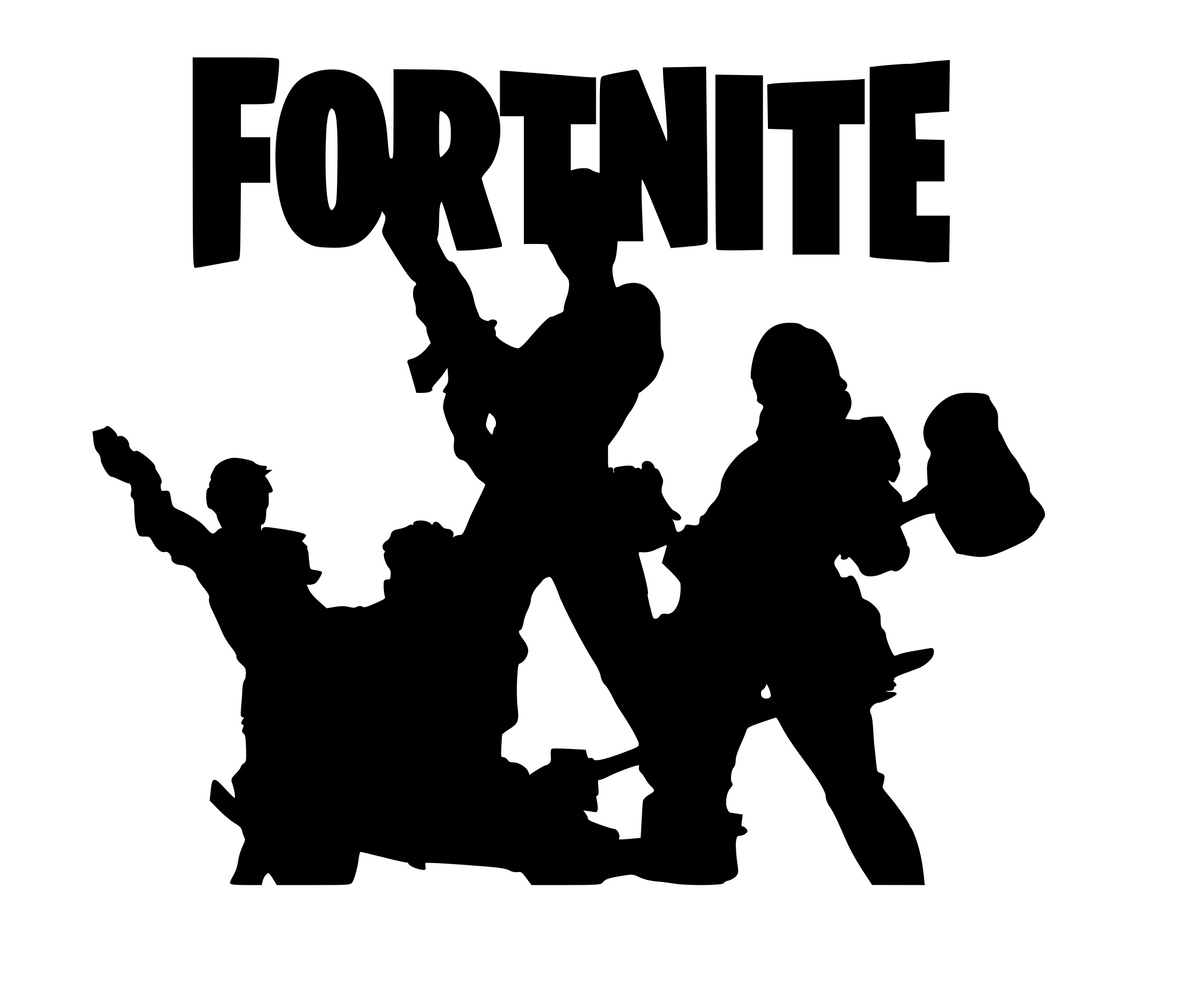 Fortnite Logo Digital Dxf Png Svg Files Claire Bs Caboodles