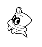 Video Game | Cappy (full color) Digital DXF | PNG | SVG Files!
