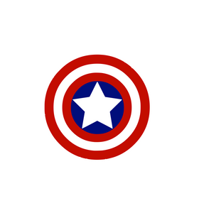 Captain America Logo Digital DXF | PNG | SVG Files!