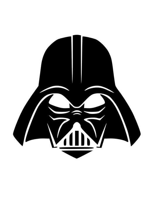 Darth Vader Digital DXF | PNG | SVG Files!