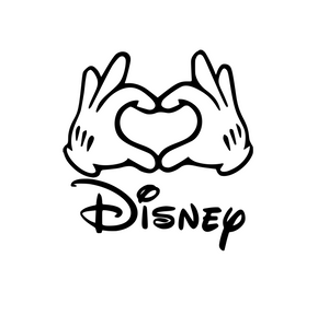 Disney Inspired | Mickey Gloves "Love" Digital DXF | PNG | SVG Files!