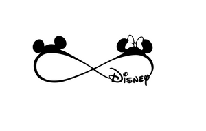 Mickey & Minnie Infinity Digital DXF | PNG | SVG Files!