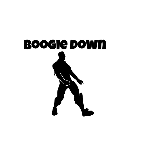Fortnite | Emote "Boogie Down" Digital DXF | PNG | SVG Files!