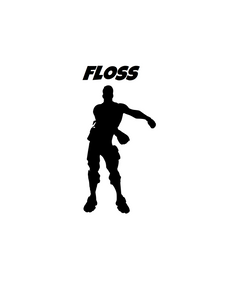 Fortnite | Emote "Floss" Digital DXF | PNG | SVG Files!
