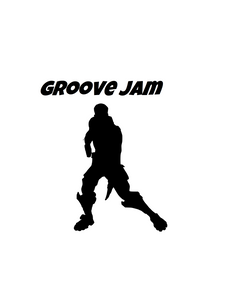 Fortnite | Emote "Groove Jam" Digital DXF | PNG | SVG Files!