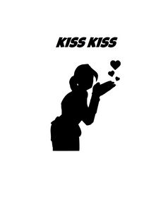 Fortnite | Emote "Kiss Kiss" Digital DXF | PNG | SVG Files!