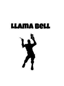 Fortnite | Emote "Llama Bell" Digital DXF | PNG | SVG Files!