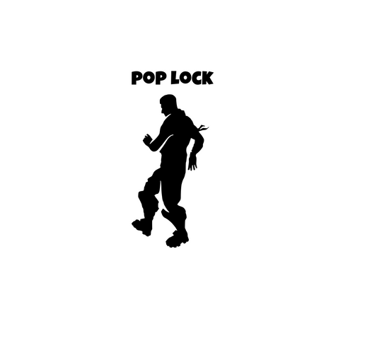 Fortnite | Emote "Pop Lock" Digital DXF | PNG | SVG Files!