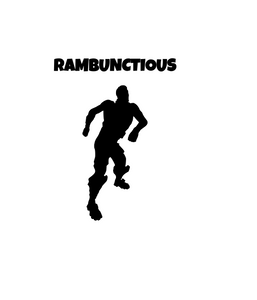Fortnite | Emote "Rambunctious" Digital DXF | PNG | SVG Files!