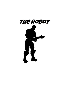Fortnite | Emote "The Robot" Digital DXF | PNG | SVG Files!
