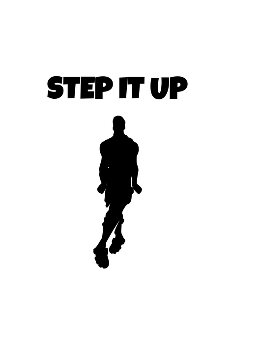Fortnite | Emote "Step It Up" Digital DXF | PNG | SVG Files!