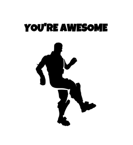 Fortnite | Emote "You're Awesome" Digital DXF | PNG | SVG Files!