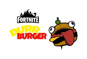 Fortnite | Durr Burger Digital DXF | PNG | SVG Files!