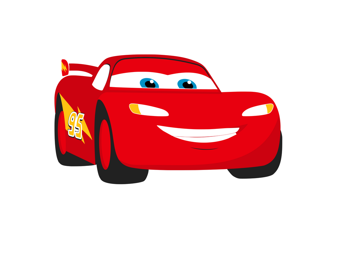 Lightning McQueen Digital DXF | PNG | SVG Files!