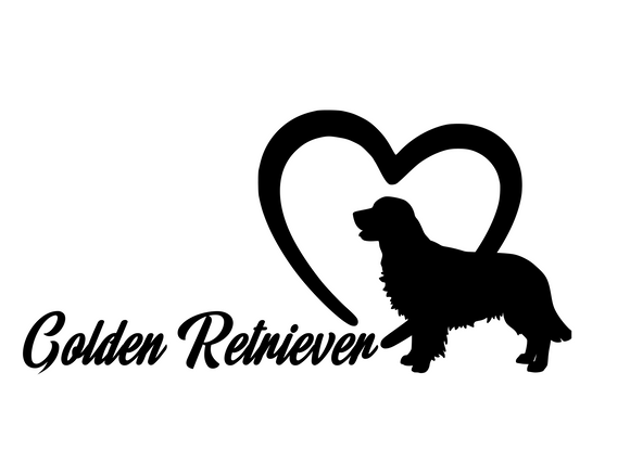 Dog Lover! | Loves Golden Retrievers Digital DXF | PNG | SVG Files!