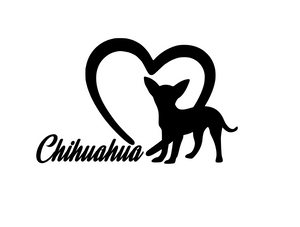 Dog Lover! | Loves Chihuahuas Digital DXF | PNG | SVG Files!