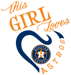 This Girl Loves Astros Digital DXF | PNG | SVG Files!