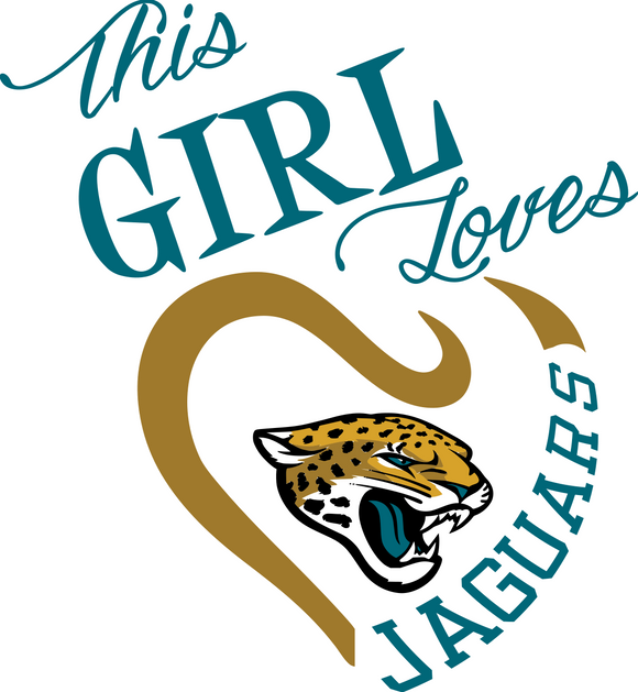 This Girl Loves Jaguars Digital DXF | PNG | SVG Files!