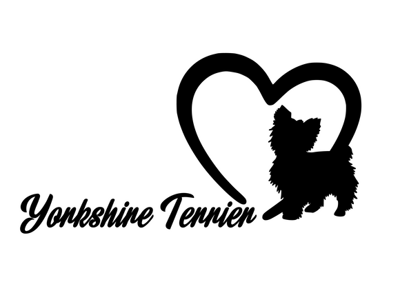 Dog Lover! | Loves Yorkshire Terrier Digital DXF | PNG | SVG Files!
