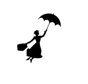 Mary Poppins Digital DXF | PNG | SVG Files!