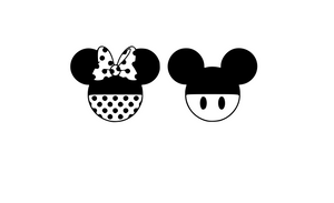 Mouse Ears Digital DXF | PNG | SVG Files!