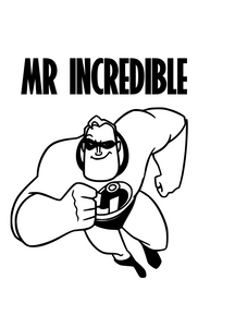 Incredibles Inspired Mr. Incredible