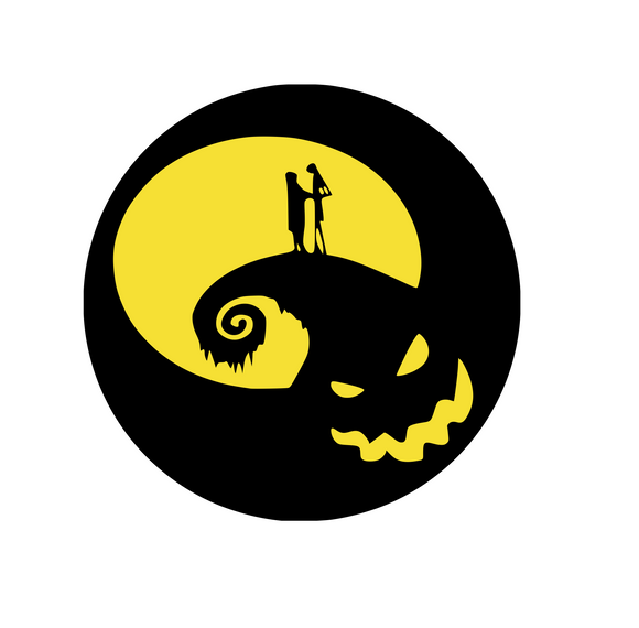 Nightmare Before Christmas Inspired | Jack and Sally Skellington Digital DXF | PNG | SVG Files!