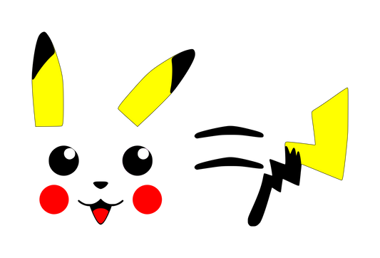 Pokemon | Pikachu Parts