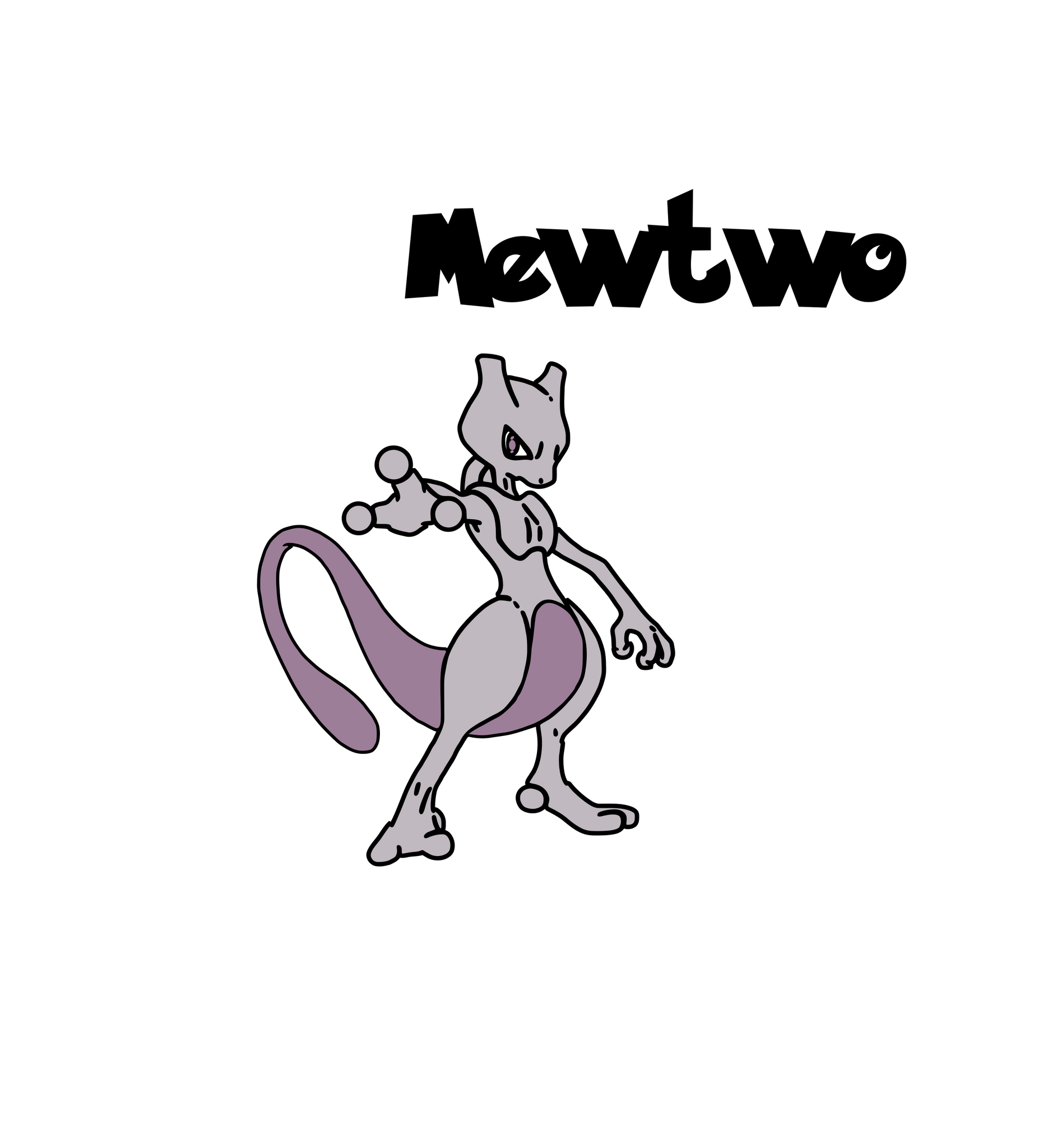 Pokemon  Mewtwo – Claire B's Caboodles