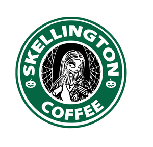 Starbucks | Sally Skellington Digital DXF | PNG | SVG Files!