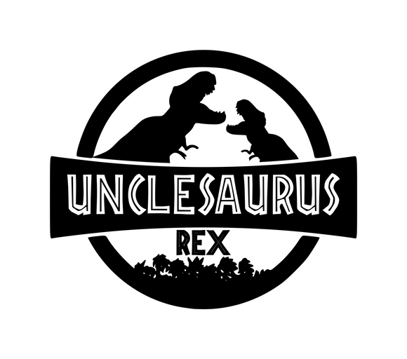 Jurassic | Unclesaurus Rex Digital DXF | PNG | SVG Files!