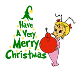 Cindy Lou Who "Have A Very Merry Christmas!" Digital DXF | PNG | SVG Files!