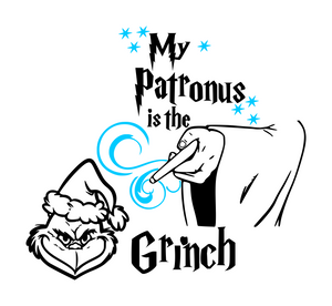 Grinch Inspired | My Patronus is the Grinch Digital DXF | PNG | SVG Files!